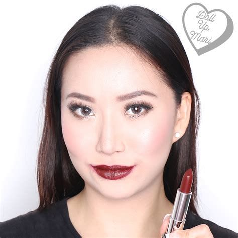 burgundy lipstick reviews